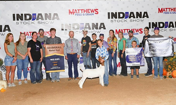 3rd Overall Wether & Champion Lightweight 2023 Indiana Stock Show 3rd Overall Wether & Champion Lightweight<br />
2023 Indiana Stock Show