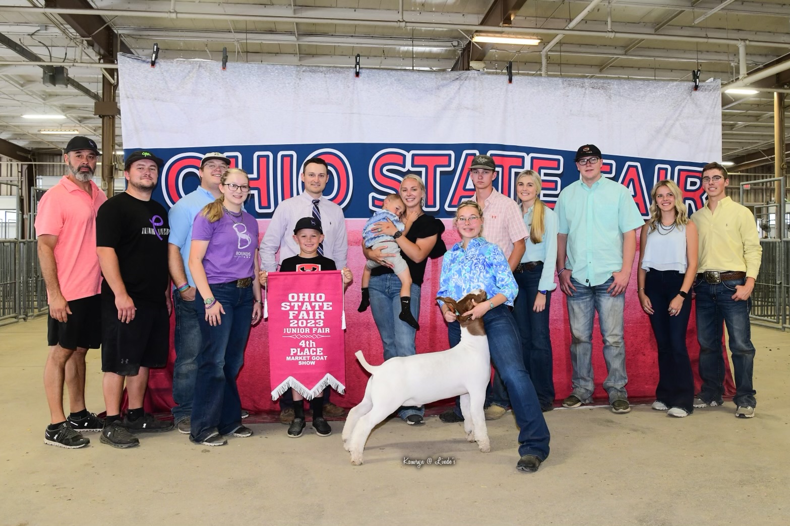 4th Overall Market Goat 2023 Ohio State Fair 4th Overall Market Goat<br />
2023 Ohio State Fair