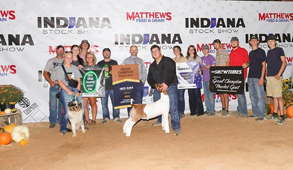 Grand Champion Market Goat 2023 Indiana Stock Show Grand Champion Market Goat 2023 Indiana Stock Show