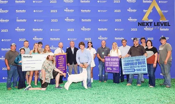 Grand Champion Wether 2023 Kentucky State Fair Grand Champion Wether<br />
2023 Kentucky State Fair
