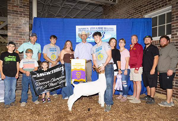 Reserve Market Goat 2023 Iowa FFA Wether Show Reserve Market Goat<br />
2023 Iowa FFA Wether Show