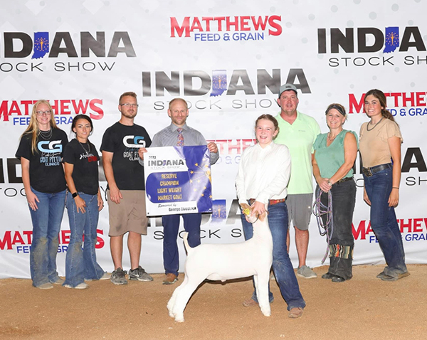 Reserve Champion Lightweight 2023 Indiana Stock Show Reserve Champion Lightweight<br />
2023 Indiana Stock Show