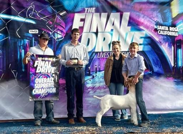 Overall Supreme Champion 2023 Final Drive Livestock Show Overall Supreme Champion<br />
2023 Final Drive Livestock Show