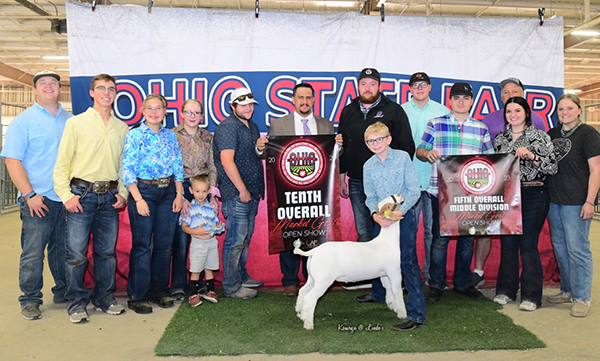 10th Overall Market Goat 2023 Ohio State Fair Open Show 10th Overall Market Goat<br />
2023 Ohio State Fair Open Show