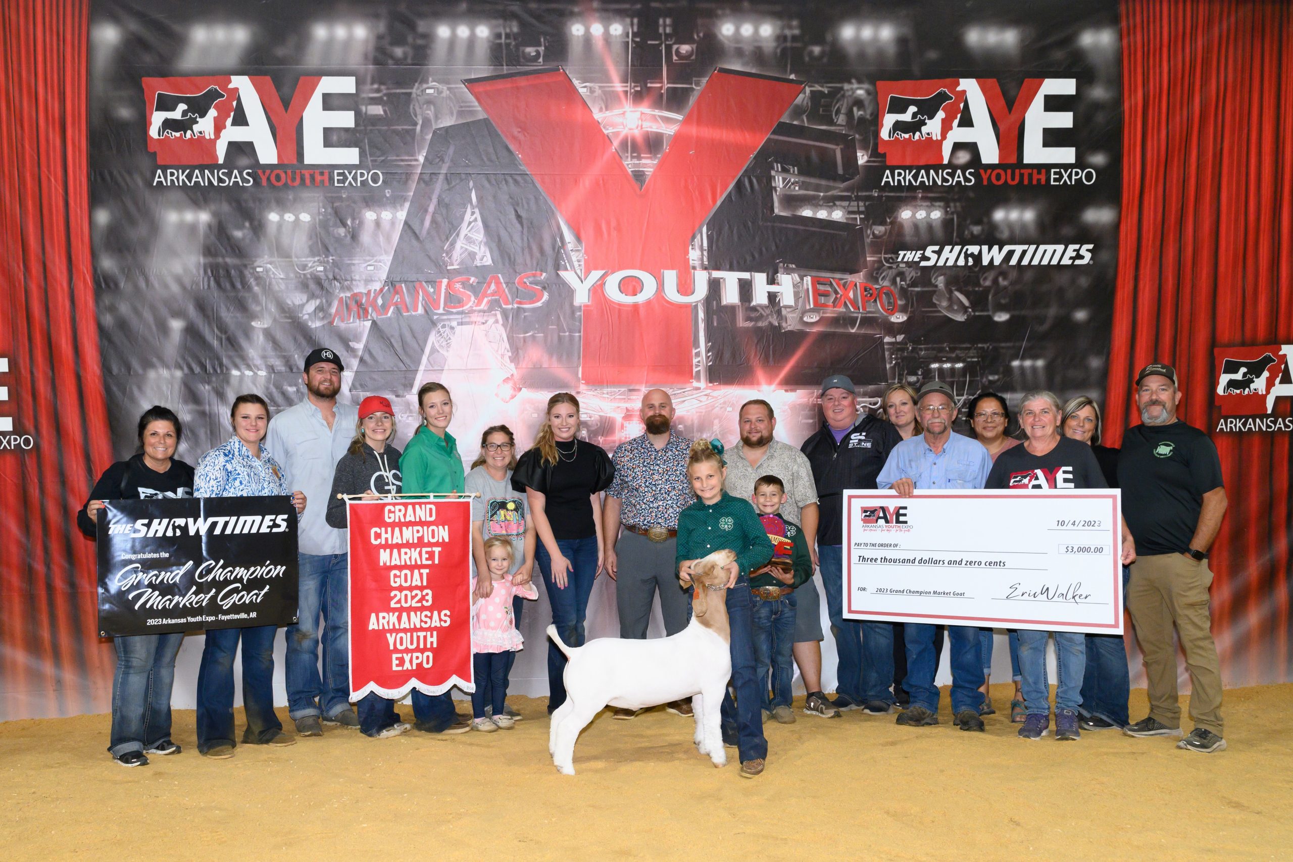 Yoda AYE Backdrop Reserve Lightweight Land Of Lincoln Jr. Show, Grand Land of Lincoln Open Show 2023 Illinois State Fair