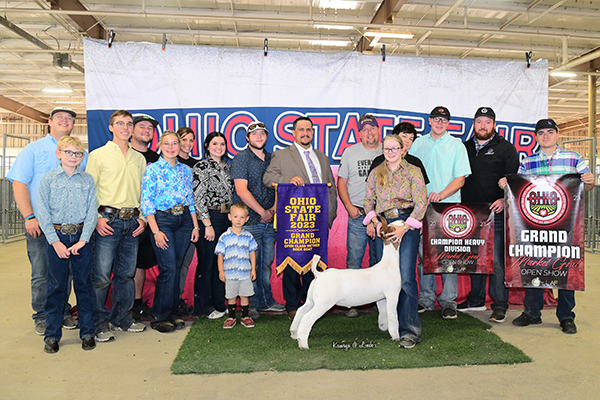Grand Champion Market Goat 2023 Ohio State Fair Open Show Grand Champion Market Goat<br />
2023 Ohio State Fair Open Show