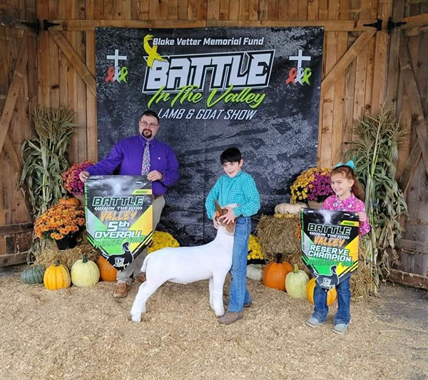 5th Overall Market Goat 2023 Battle in the Valley 5th Overall Market Goat<br />
2023 Battle in the Valley