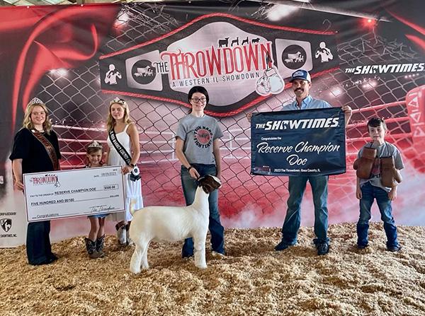 Reserve Breeding Doe 2023 The Throwdown Reserve Breeding Doe 2023 The Throwdown