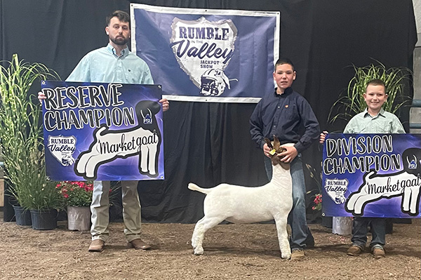 Reserve Market Goat 2023 Rumble In The Valley Reserve Market Goat<br />
2023 Rumble In The Valley